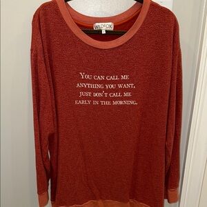 Wildfox Sweatshirt Tunic